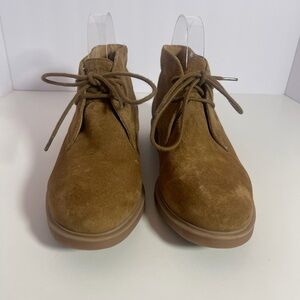 Hush Puppies Woman’s Moyen Brown Suede Boot Sz 7